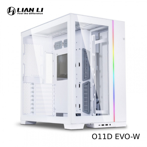 LIAN LI 聯力  O11D EVO O11 Dynamic EVO E-ATX 白 玻璃側透 機殼