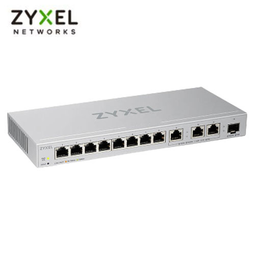 Zyxel 合勤 XGS1250-12 網管型12埠 10GbE 光纖 Multi-Gigabit 網路交換器