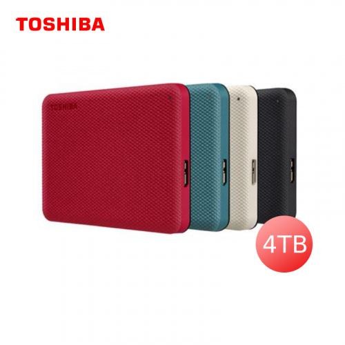 TOSHIBA 東芝 Canvio Advance V10 4TB USB3.0 2.5吋 行動硬碟