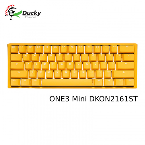 Ducky DKON2161ST ONE 3 Mini RGB 黃色小鴨 茶軸 紅軸 中文 機械鍵盤