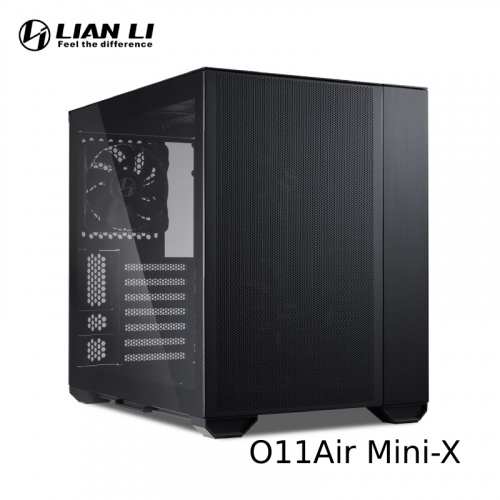LIAN LI 聯力 O11 AIR MINI 黑 E-ATX 玻璃透側機殼