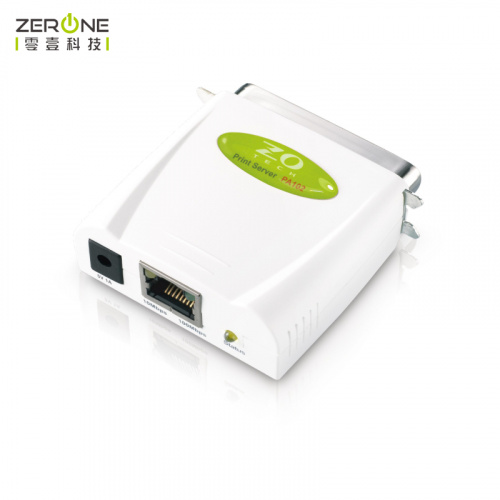 ZO TECH 零壹科技 PA102 LPT 家用平行埠印表伺服器