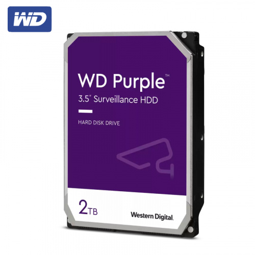 WD 威騰 紫標 2TB 3.5吋  256MB 5400轉 SATA 監控硬碟 WD22PURZ