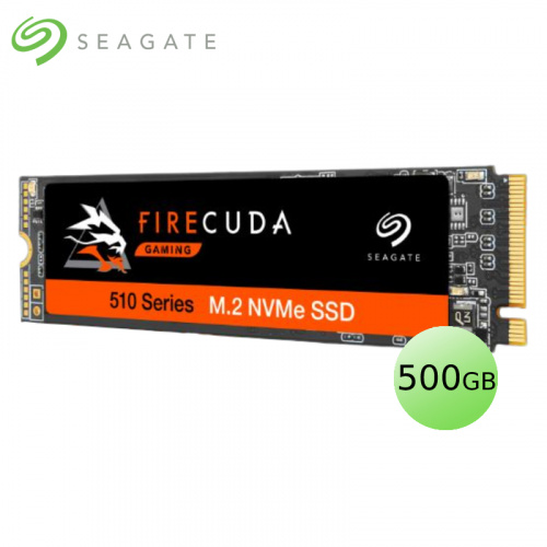 Seagate 希捷 FireCuda 510 500GB PCIe Gen3x4 M.2 2280 SSD 固態硬碟 ZP500GM3A021