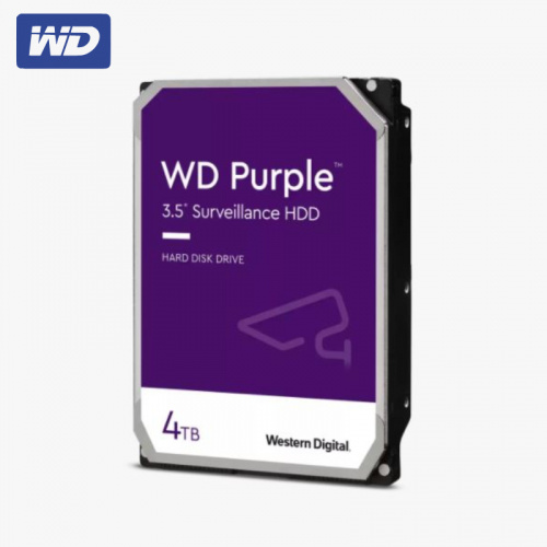 WD 威騰 4TB 紫標 3.5吋 256M 5400轉 HDD 監控硬碟 WD42PURZ