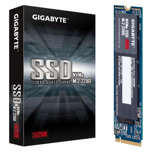 GIGABYTE 技嘉 NVMe 512GB M.2 PCIe 3.0x4 2280 SSD 固態硬碟