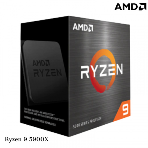 AMD Ryzen 9 5900X 3.7G 64M 12核24緒 7nm AM4 CPU