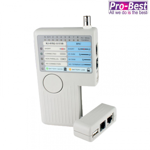 ProBest 柏旭佳 網路 電話 USB 多工測試器 NET-TES-140