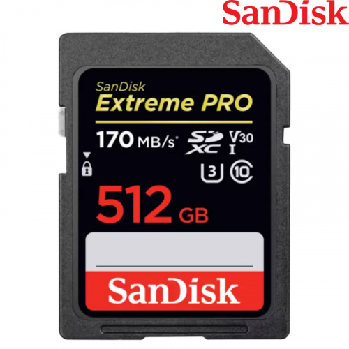SanDisk Extreme Pro SDXC UHS-I V30  公司貨 170MB/s 512GB 記憶卡 SDSDXXY-512G-GN4IN