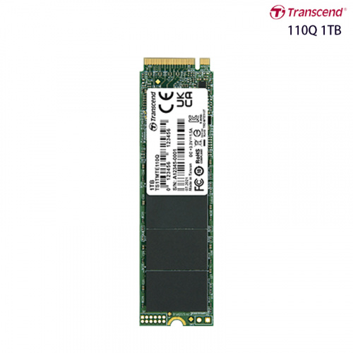 Transcend 創見 110Q 1TB/2280 M.2 PCIe Gen3x4 SSD固態硬碟