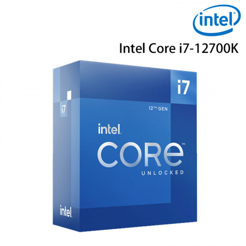 Intel 英特爾 Core i7-12700K 25M 3.6G 12核20緒 處理器