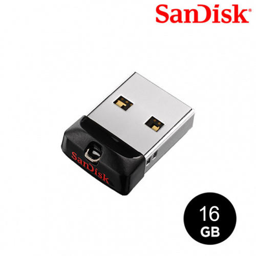 Sandisk Cruzer Fit CZ33 16G USB 無蓋版 隨身碟