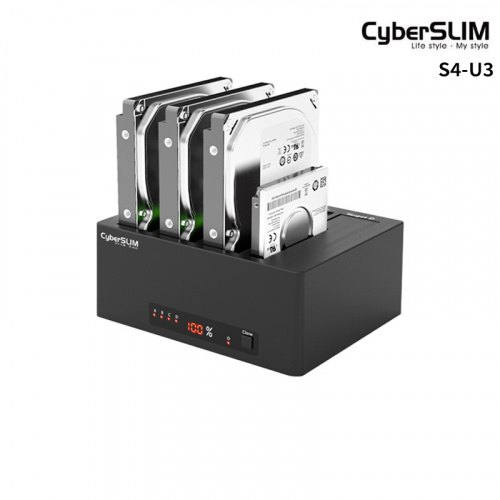 Cyberslim 大衛肯尼 S4-U3 2.5 3.5吋 外接硬碟座