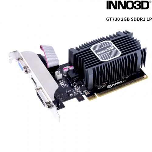 inno3d 映眾 GeForce GT730 2GB SDDR3 LP 顯示卡 (N730-1SDV-E3BX)