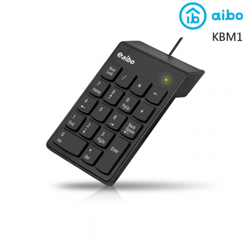 AIBO KBM1 USB薄型巧克力數字鍵盤 (LY-ENKBM1)