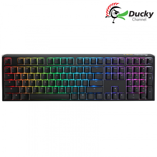DUCKY 創傑 2108ST ONE3 經典黑 茶/青/紅軸 中文 RGB 機械鍵盤