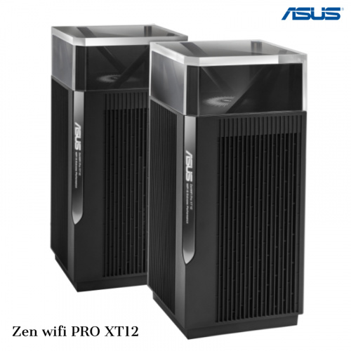 ASUS 華碩 ZENWIFI PRO XT12  AX11000 Mesh三頻 WIFI 6 雙入組 無線路由器 (2入)