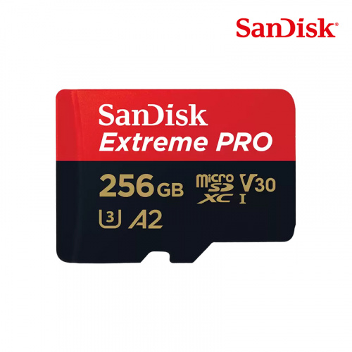 SANDISK EXTREME Pro MicroSDXC 256GB 記憶卡 內附轉接卡 SDSQXCD-256GN6MA
