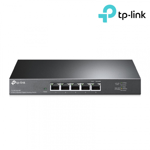 TP-Link TL-SG105-M2 5埠 2.5G 桌上型交換器