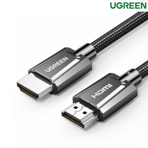 UGREEN 綠聯 8K HDMI2.1傳輸線 金屬殼編織線 1公尺 3D 8K 60Hz