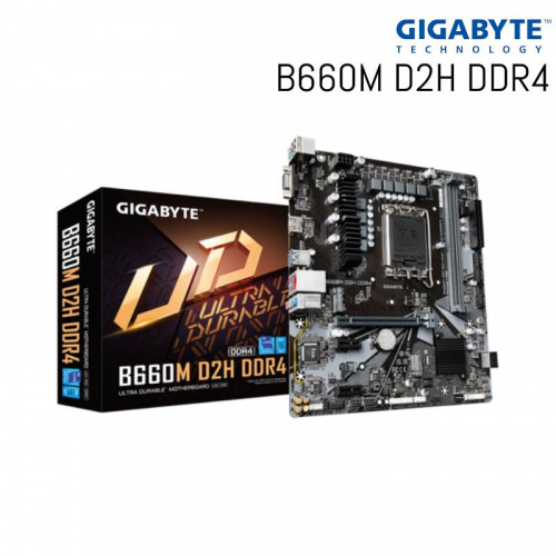 GIGABYTE 技嘉 B660M D2H DDR4 主機板