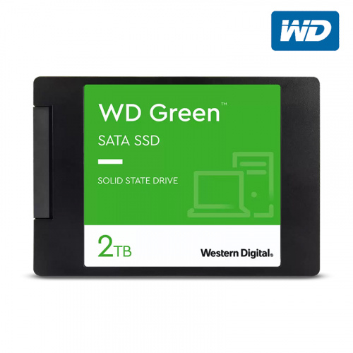WD Green 綠標 2TB 2.5吋 SATA3 SSD固態硬碟 WDS200T2G0A
