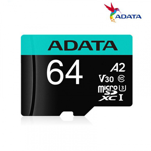 ADATA 威剛 Premier Pro microSDXC UHS-I U3 A2 V30 64G記憶卡