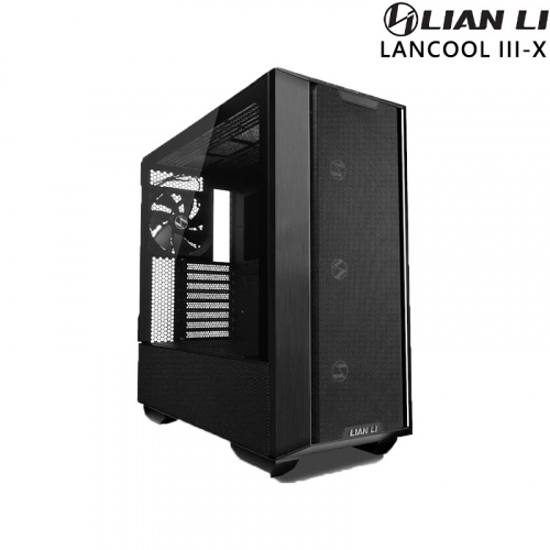 LIAN LI 聯力 LANCOOL III-X E-ATX 雙側透玻璃機殼 黑色