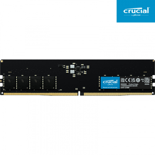 Micron 美光 Crucial DDR5-4800 32GB  無散熱片 CL40 CT32G48C40U5