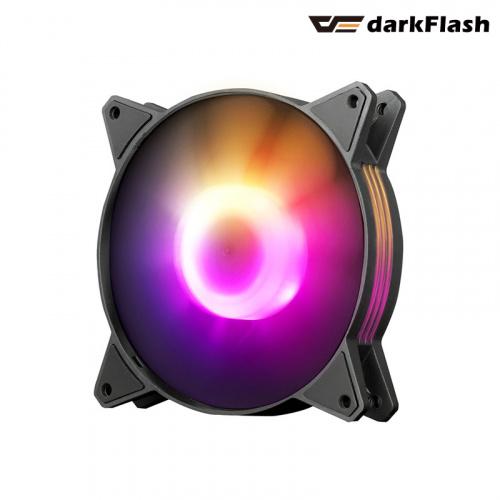DarkFlash C6M140 A-RGB 14公分 機殼風扇 黑色 DF02-0067
