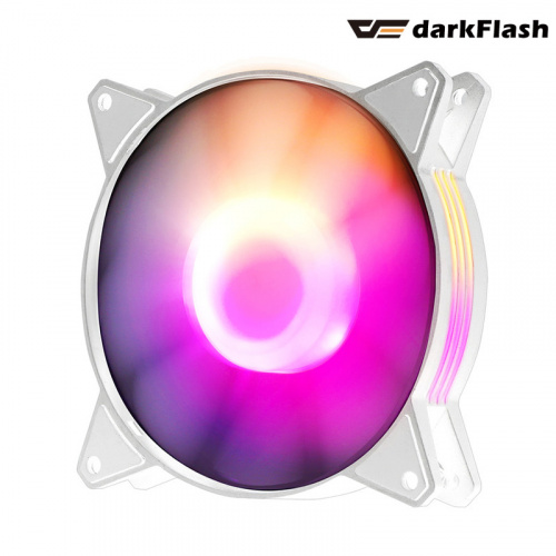 DarkFlash C6S140 A-RGB 14公分 機殼風扇 白色 DF02-063