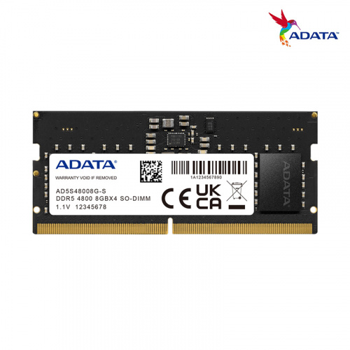 ADATA 威剛 NB-DDR5 4800 16GB【AD5S480016G-S】 筆電記憶體