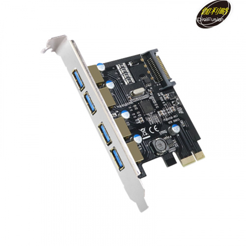 伽利略 PTU304B PCI-E USB 3.0 4 Port 擴充卡(Renesas-NEC)