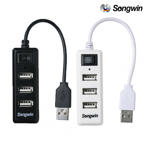 Songwin 尚之宇 UH-2016BP 獨立式插座 4埠 USB HUB