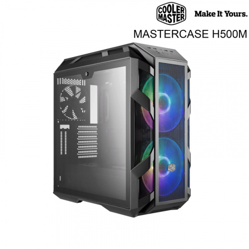 Cooler Master 酷碼 MasterCase H500M ARGB 強化玻璃側板 E-ATX 電腦機殼