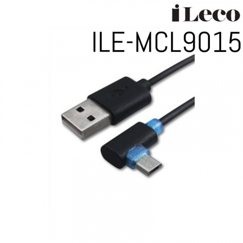 ILeco Micro2A 90度 15cm 傳輸線 ILE-MCL9015