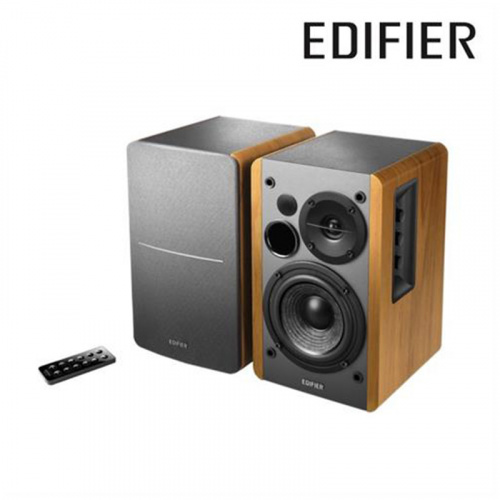 EDIFIER 漫步者 R1280DB 藍牙喇叭音響 兩件式 2.0聲道 木紋色 3.5mm AUX,3.5mm TO RCA,光纖/同軸