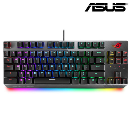 ASUS 華碩 ROG Strix Scope NX TKL 80%有線機械式鍵盤 青軸 中文 黑色 RGB