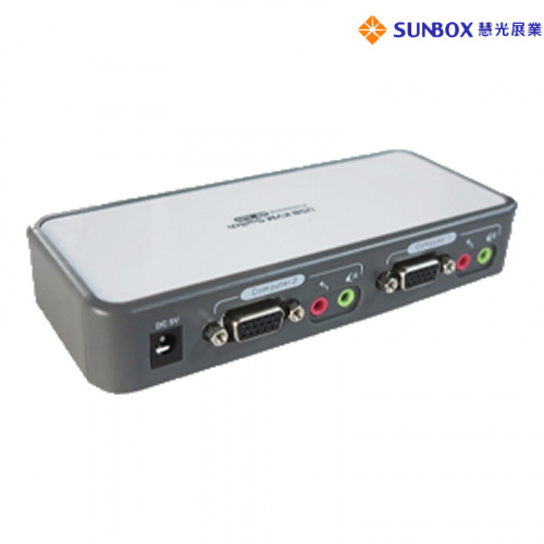 SUNBOX 慧光 SK1732C 2埠 VGA+USB KVM 切換器
