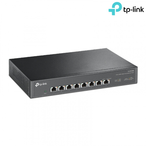 TP-Link TL-SX1008 8埠 10-Gigabit 網路交換器 金屬殼