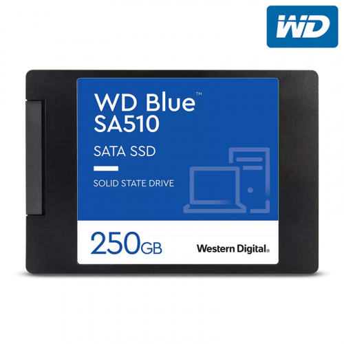 WD Blue藍標 SA510 250GB 2.5吋 SATA3 SSD固態硬碟 五年保固 WDS250G3B0A