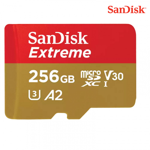 SanDisk Extreme microSDXC 256GB 記憶卡 SDSQXAV-256G-GN6MN