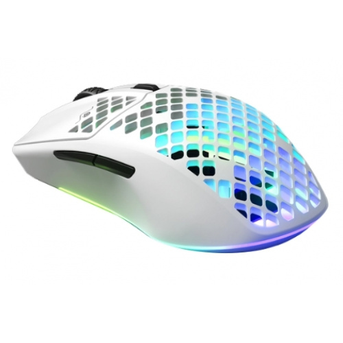 SteelSeries 賽睿 AEROX 3 Wireless White 白色 無線電競滑鼠
