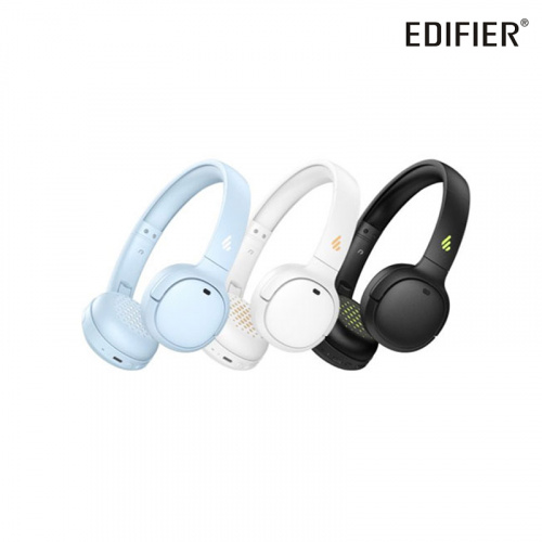 EDIFIER 漫步者 WH500 藍牙耳罩式耳機 藍牙5.2 藍色/白色/黑色