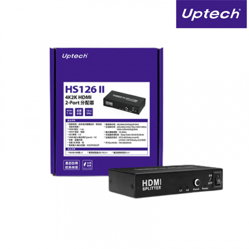 Uptech 登昌恆 HS126 II 4K2K HDMI 分配器
