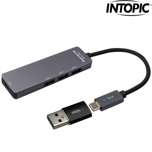 INTOPIC 廣鼎 HBC-690 USB3.1 Type-C  高速集線器