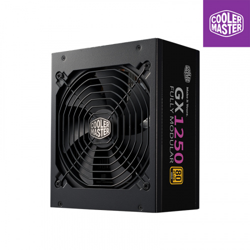 COOLER MASTER 酷碼 GX 1250 1250W 電源供應器 金牌 全模 黑色 ATX3.0(PCIe 5.0)