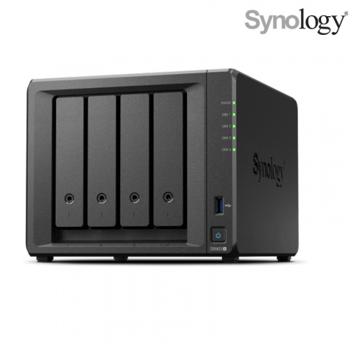 Synology DiskStation DS923+ NAS網路儲存伺服器【4BAY/AMD雙核/4GB】
