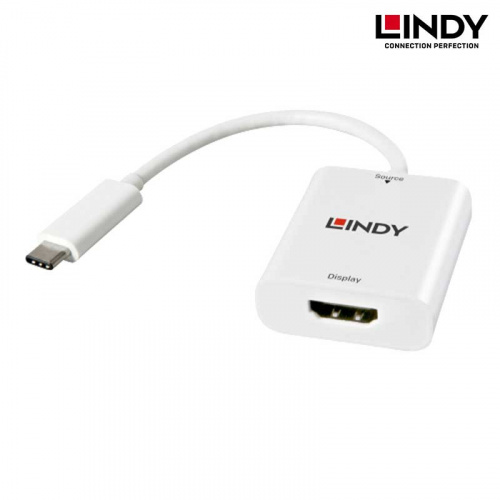 LINDY 林帝 43244 主動式 USB3.1 TYPE-C TO HDMI1.4 4K/30HZ 轉接器