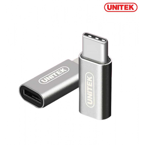 UNITEK 優越者 Y-A027AGY Type-C to Micro USB 轉接頭